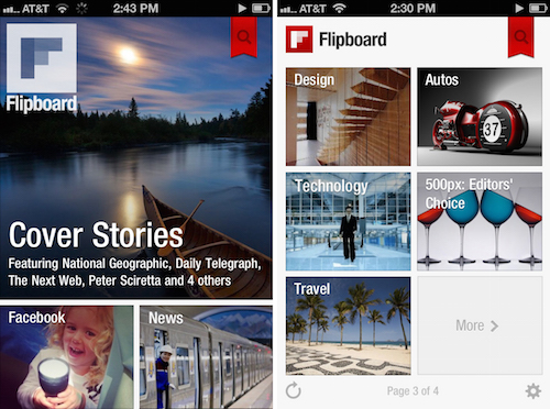 flipboard para content curation
